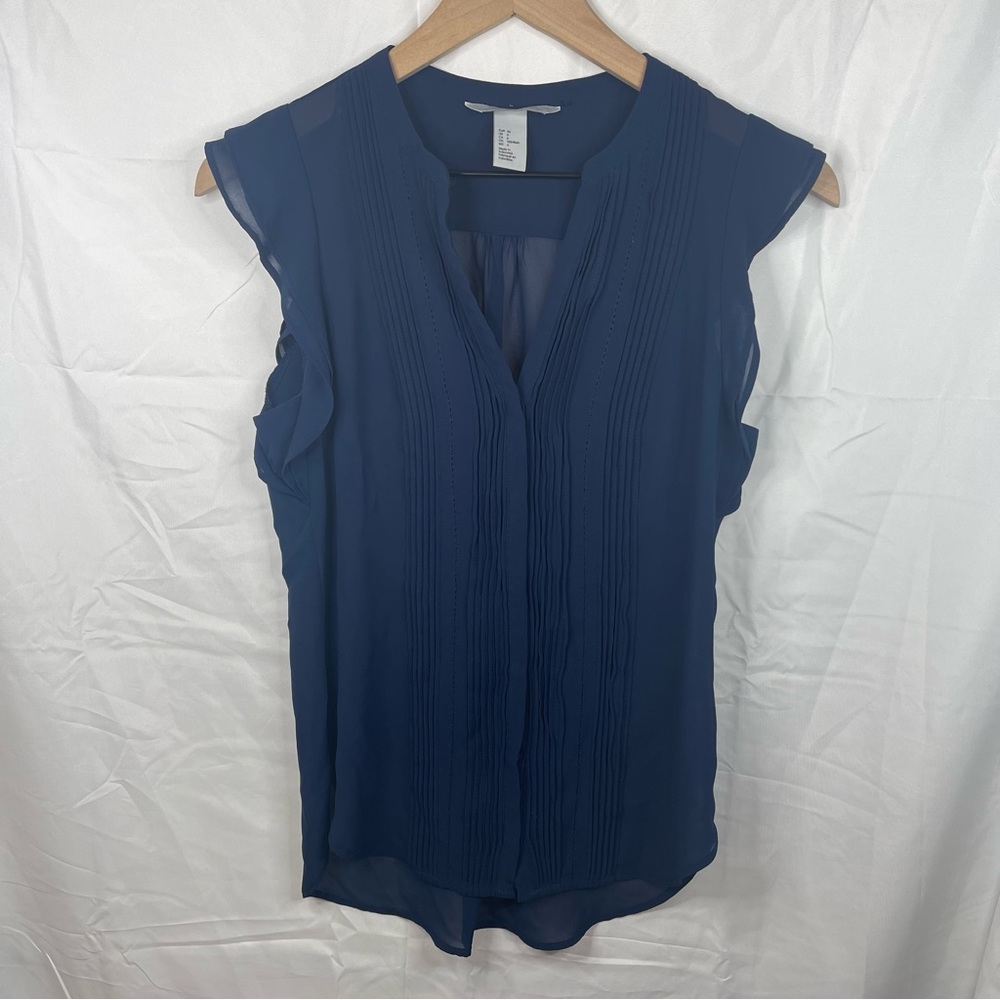 Sheer Blue Blouse